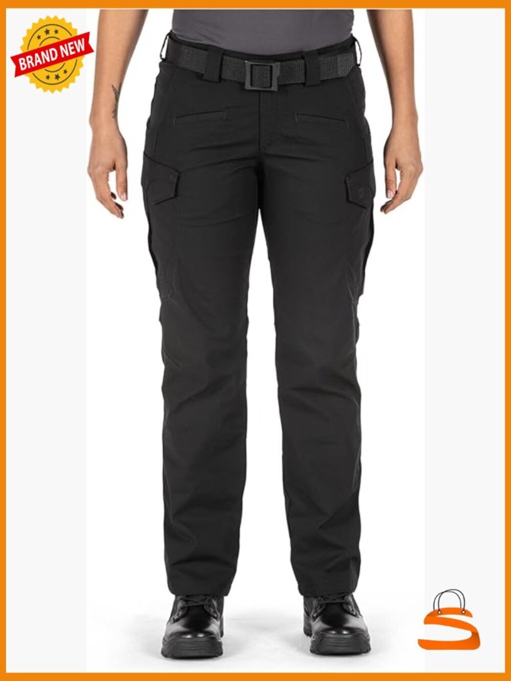Women's Tactical Cargo Pants with Stretch Ripstop Water Resistant Work Utility